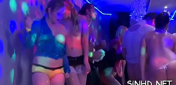  Seductive and moist partying